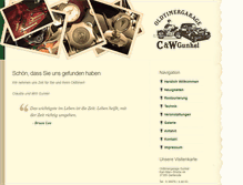 Tablet Screenshot of oldtimergarage-gunkel.de